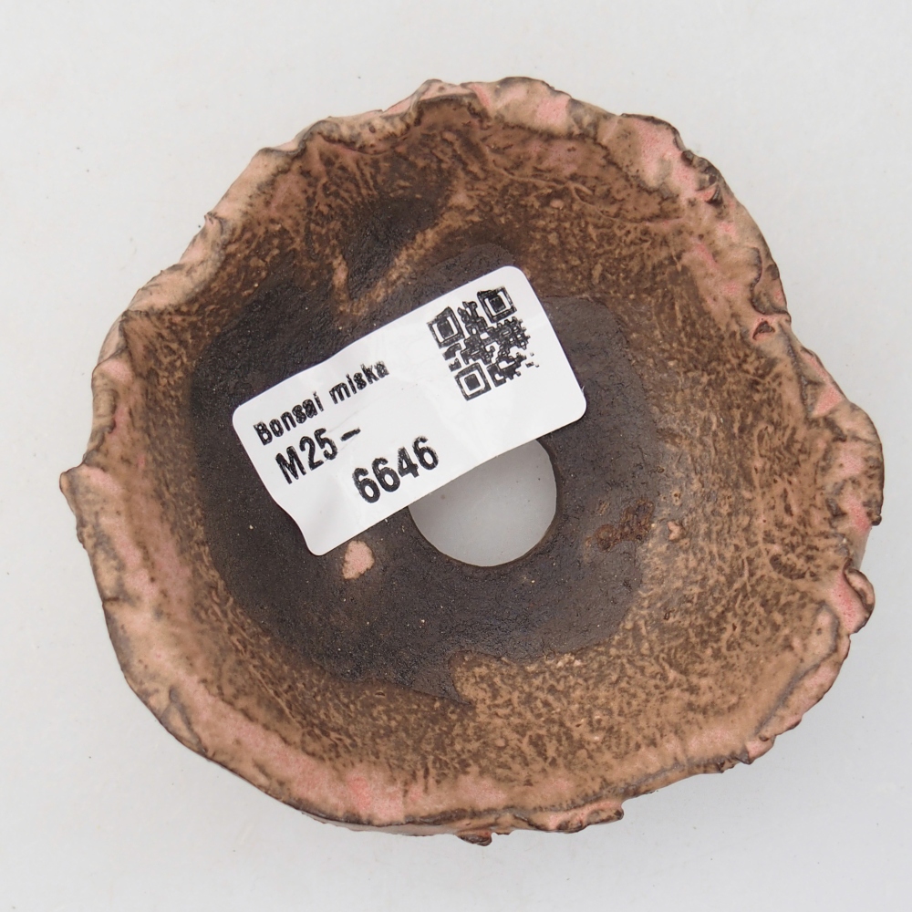 Ceramic Shell 8,5 x 8 x 4 cm , colour pink
