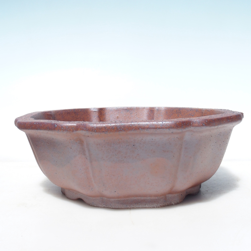Bowl 23,5 x 23,5 x 8,5 cm brown