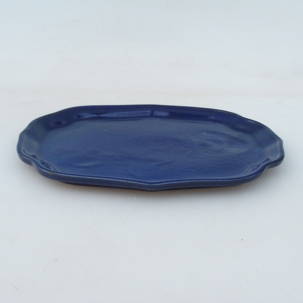 Ceramic bowl H51 -18.5 x 14.5 x 1 cm - blue