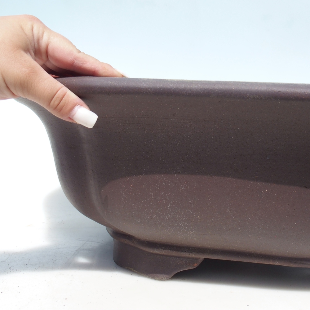Bonsai bowl 61 x 57,5 x 18 cm - brown