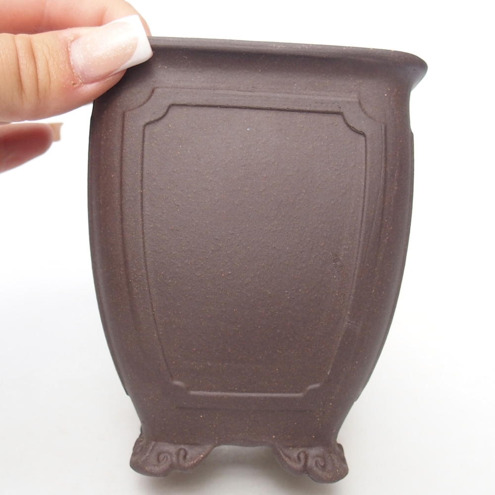 Bowl 9 x 9 x 11 cm brown