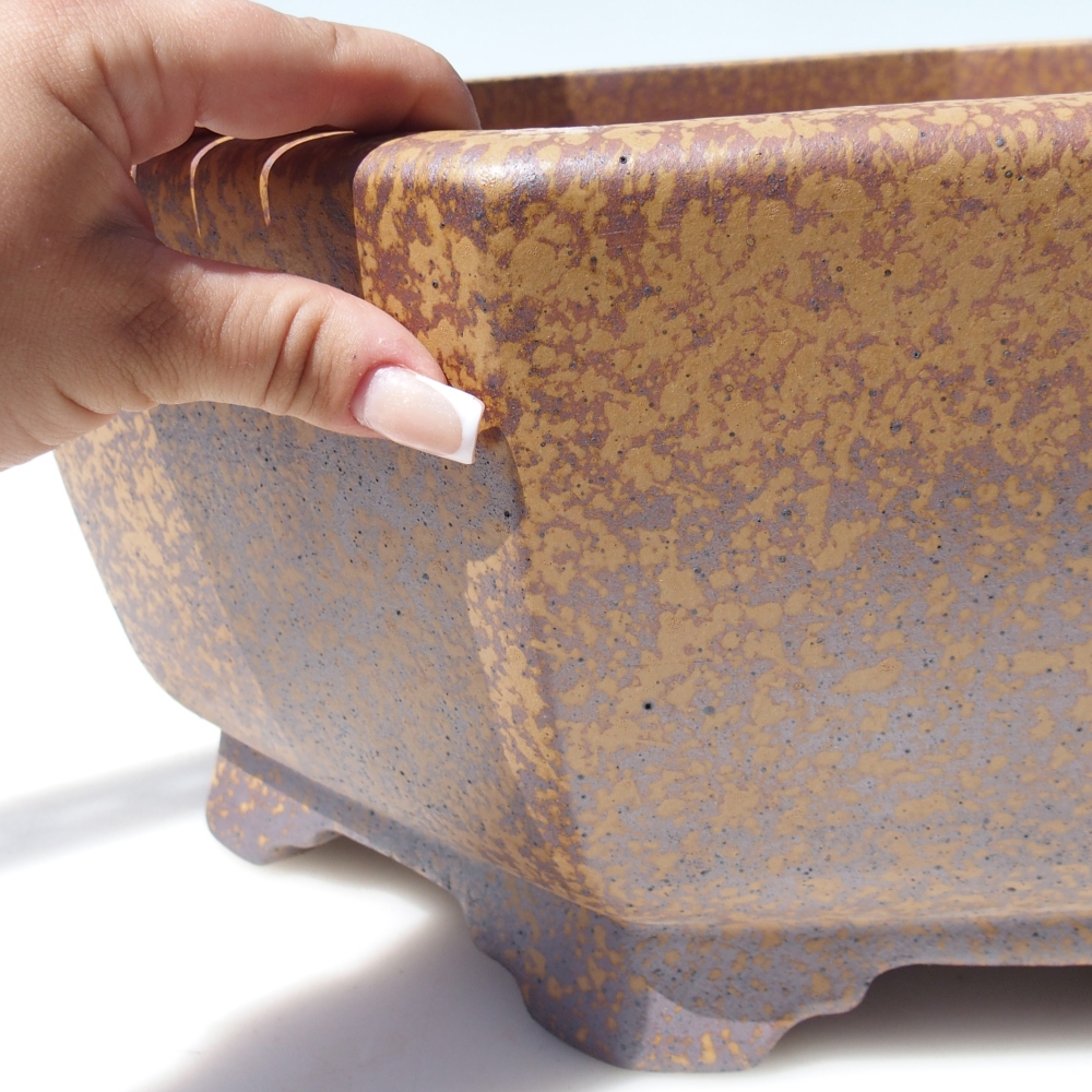 Bowl 42 x 40 x 17 cm rustic - PERSONAL COLLECTION ONLY or pallet transport