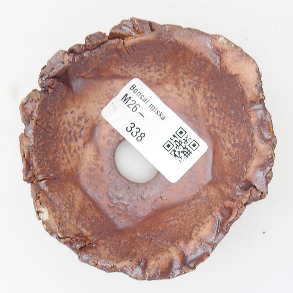 Ceramic Shell 9 x 8,5 x 4,5 cm , colour brown