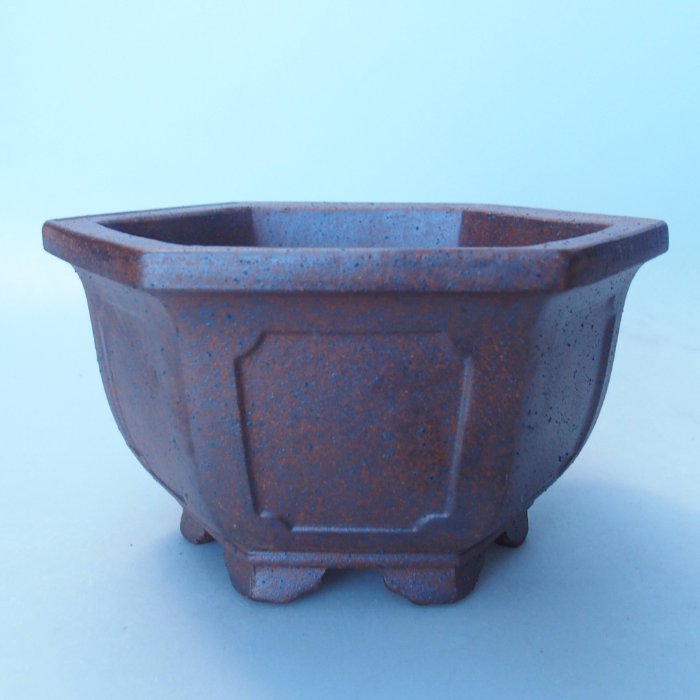 Bowl 15,5 x 14 x 8 cm brown