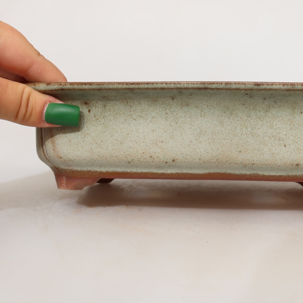 Ceramic Bowl, 24 x 17 x 6 cm, beige