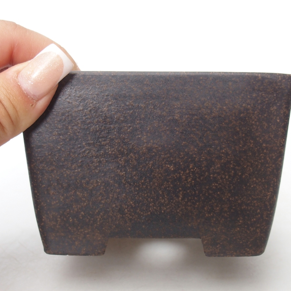 Bowl 10 x 10 x 7 cm brown ochre