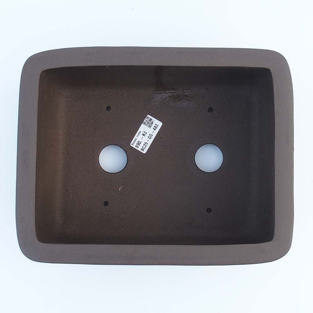 Bowl 26 x 20 x 11 cm brown