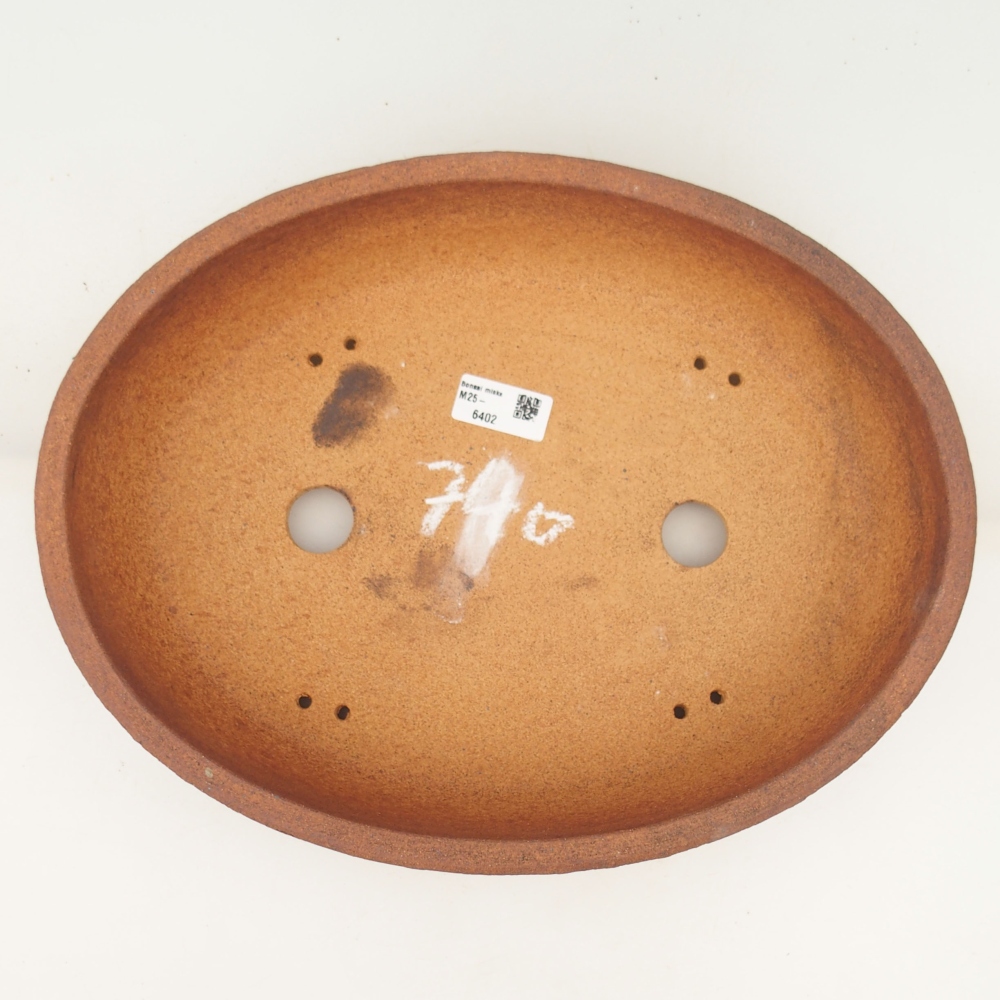 Bonsai bowl 35,5 x 27 x 8 cm , colour brown