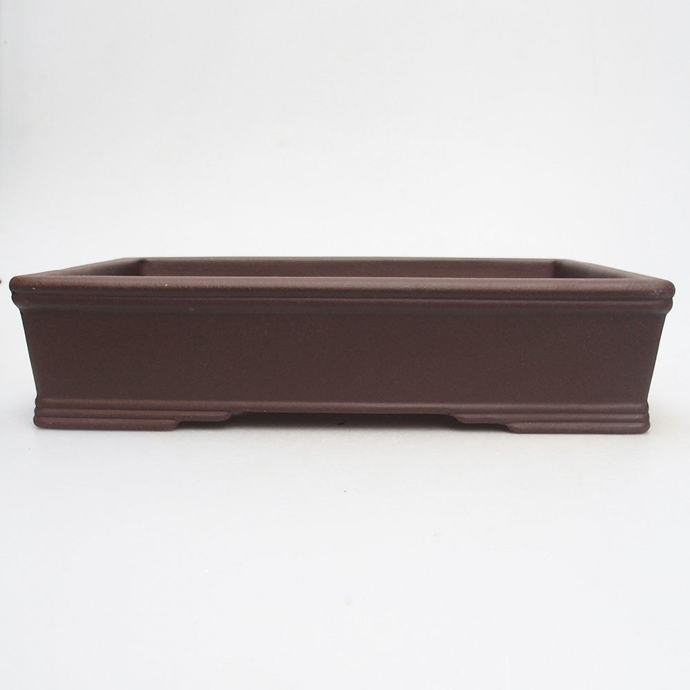Bowl 25 x 20 x 6 cm brown