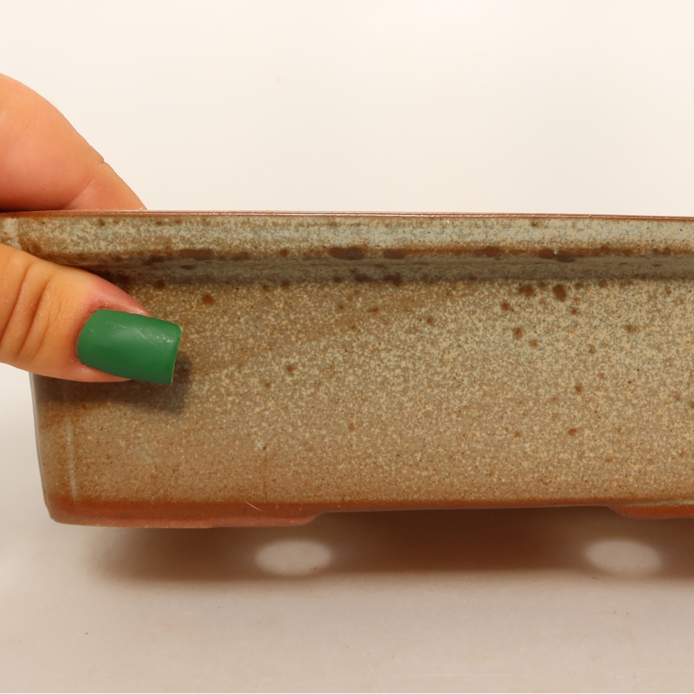 Ceramic Bowl  20 x 15.5 x 6 cm, beige