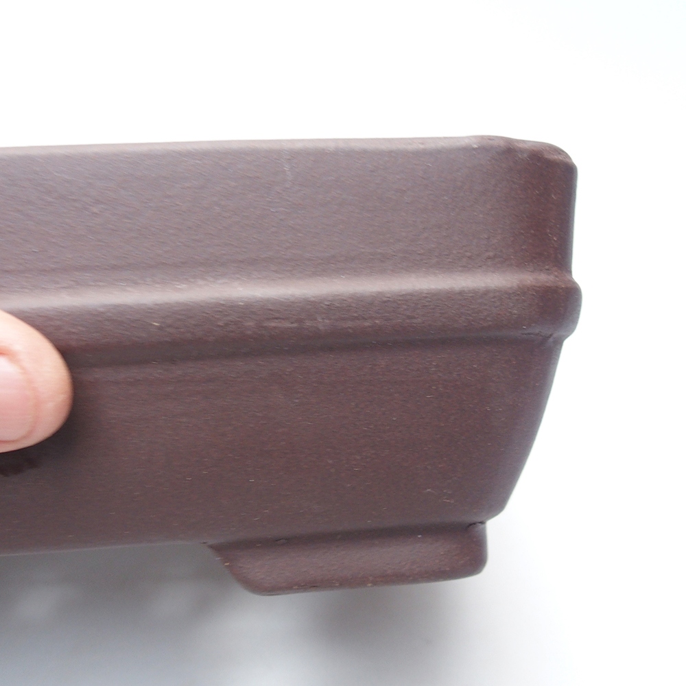 Bowl 21 x 17 x 7,5 cm brown