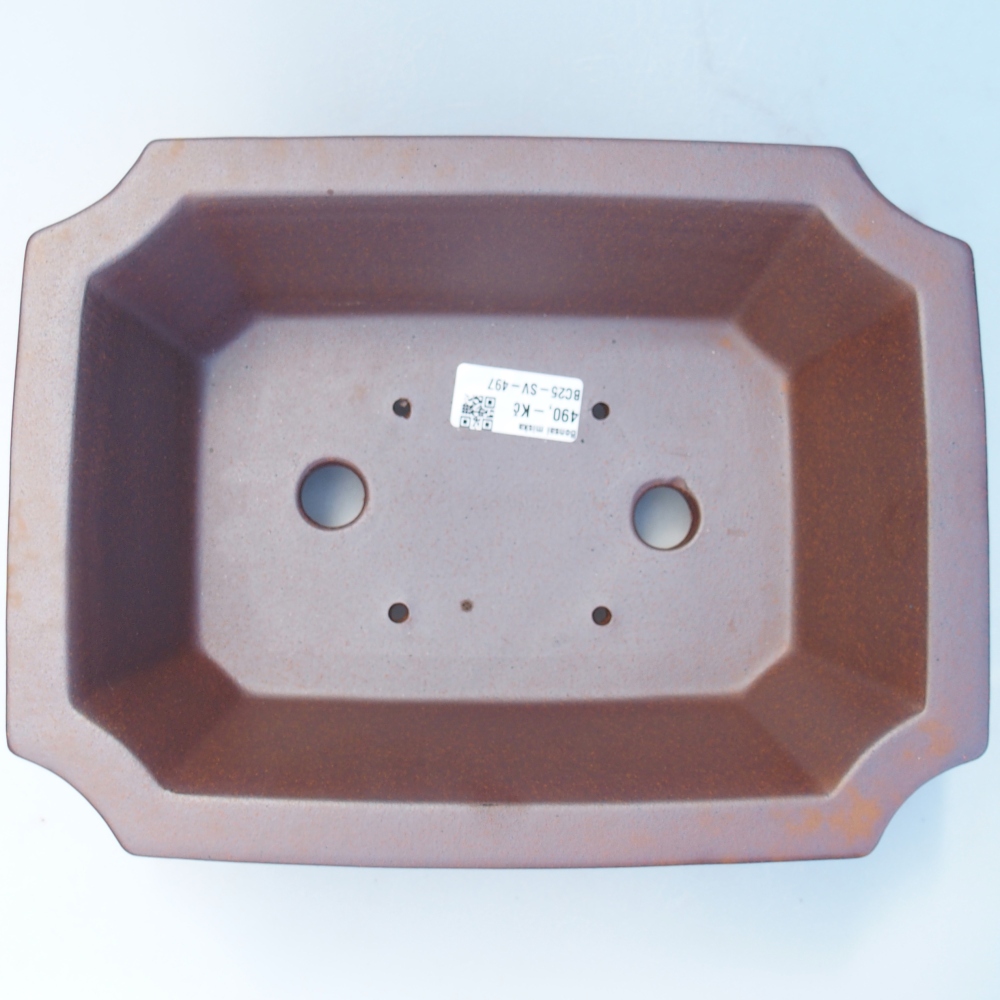 Bowl 26,5 x 20 x 9 cm brown