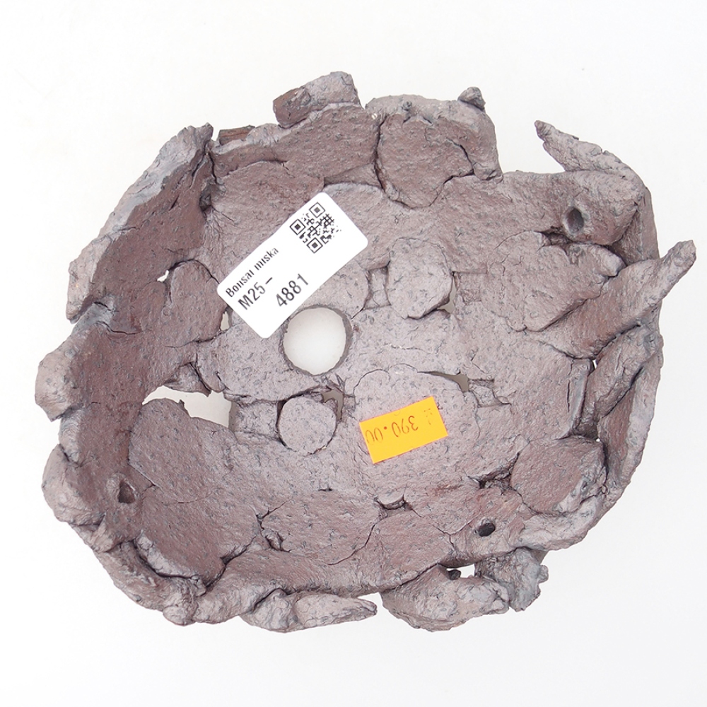 Ceramic Shell 16 x 14 x 6,5 cm, color: metal