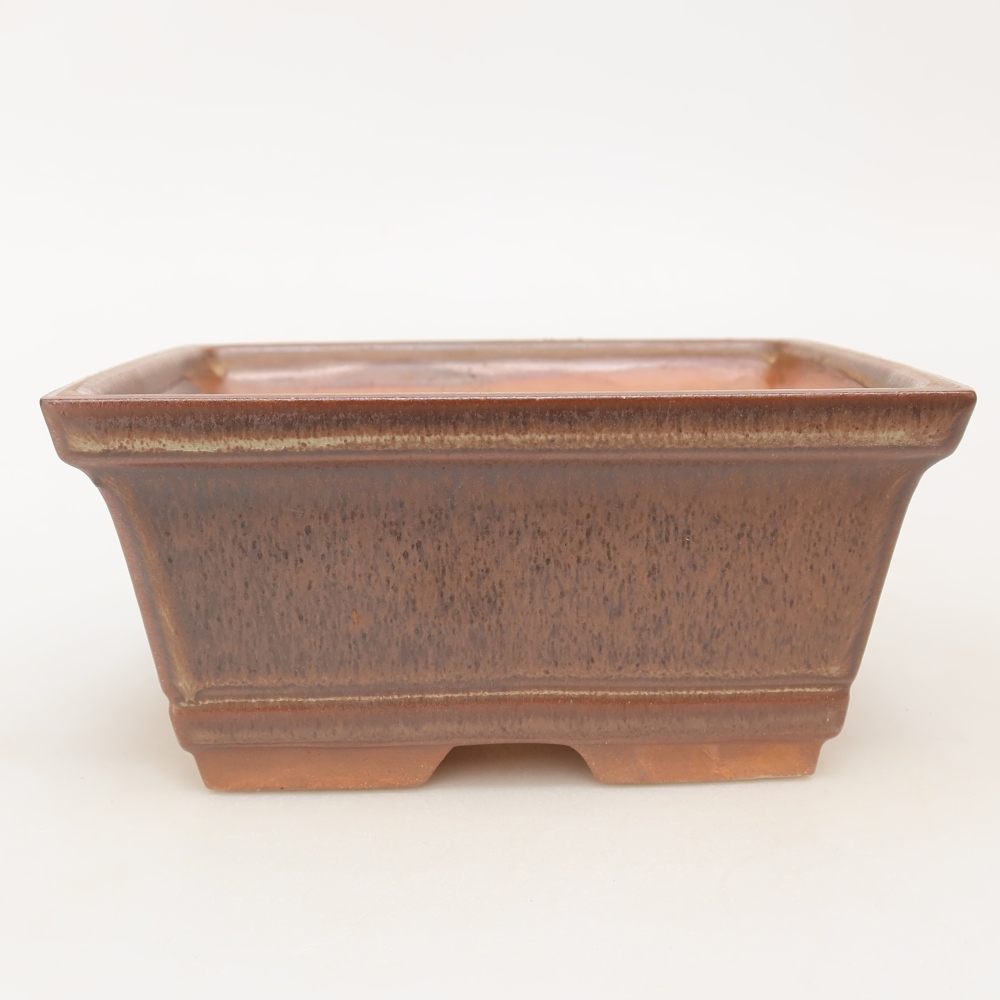 Ceramic Bowl  14.5 x 12.5 x 7 cm, brown