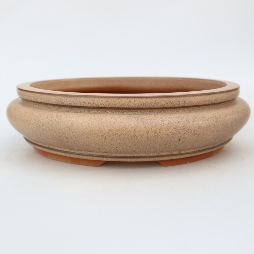 Ceramic Bowl  23 x 23 x 7 cm, beige