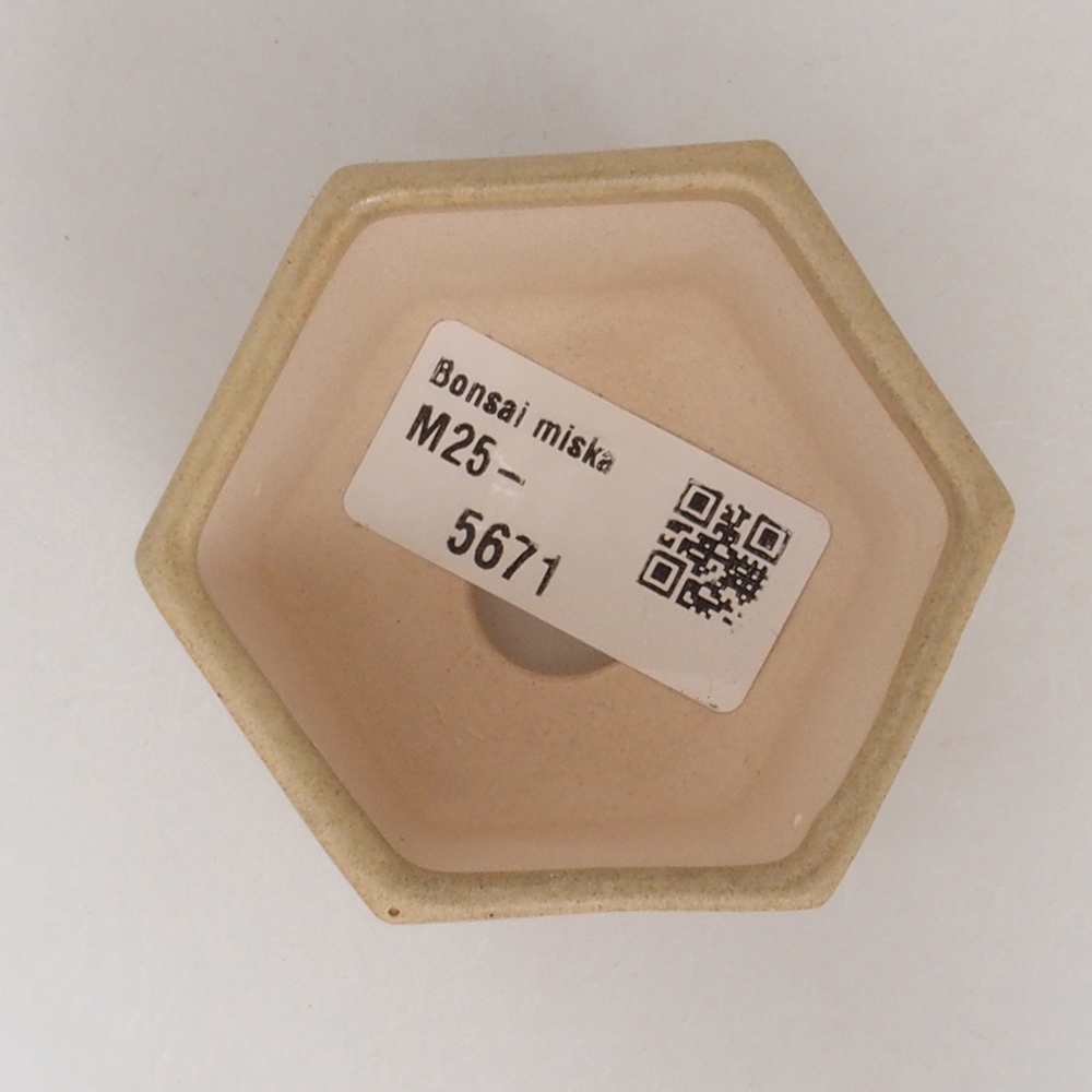 Mini bonsai bowl 7 x 5,5 x 4,5 cm, color brown