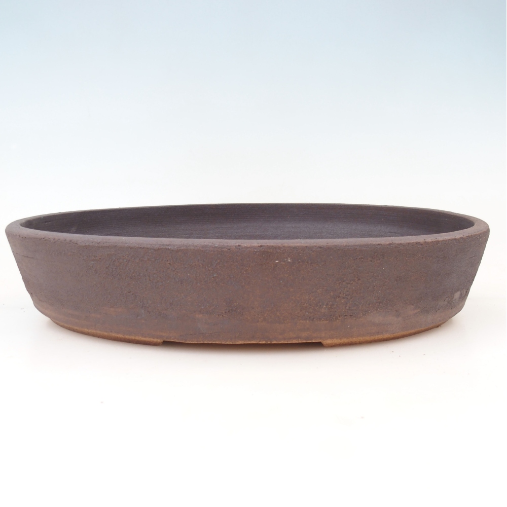 Bonsai bowl 39 x 31 x 7,5 cm , colour brown