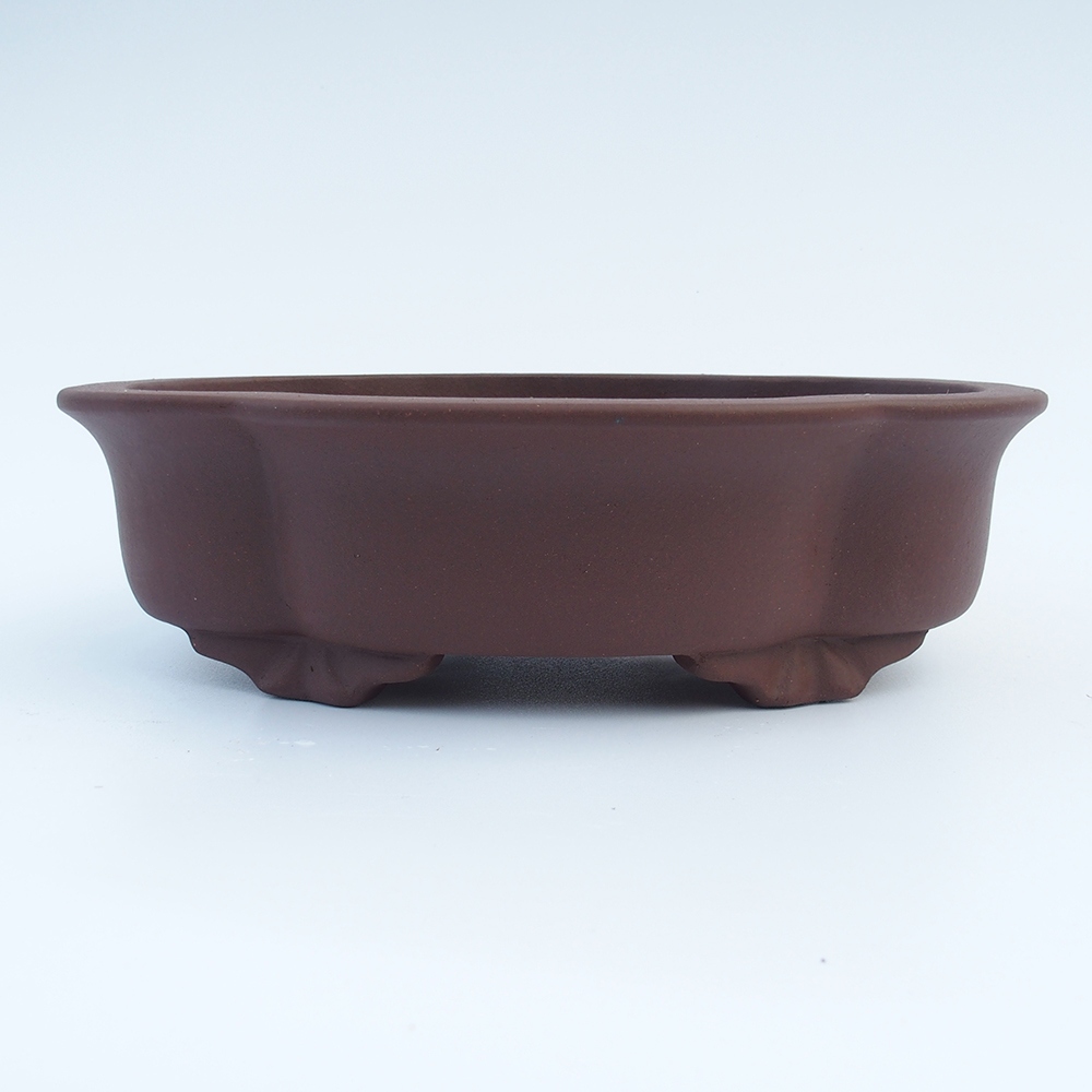 Bowl 25,5 x 20,5 x 7,5 cm brown