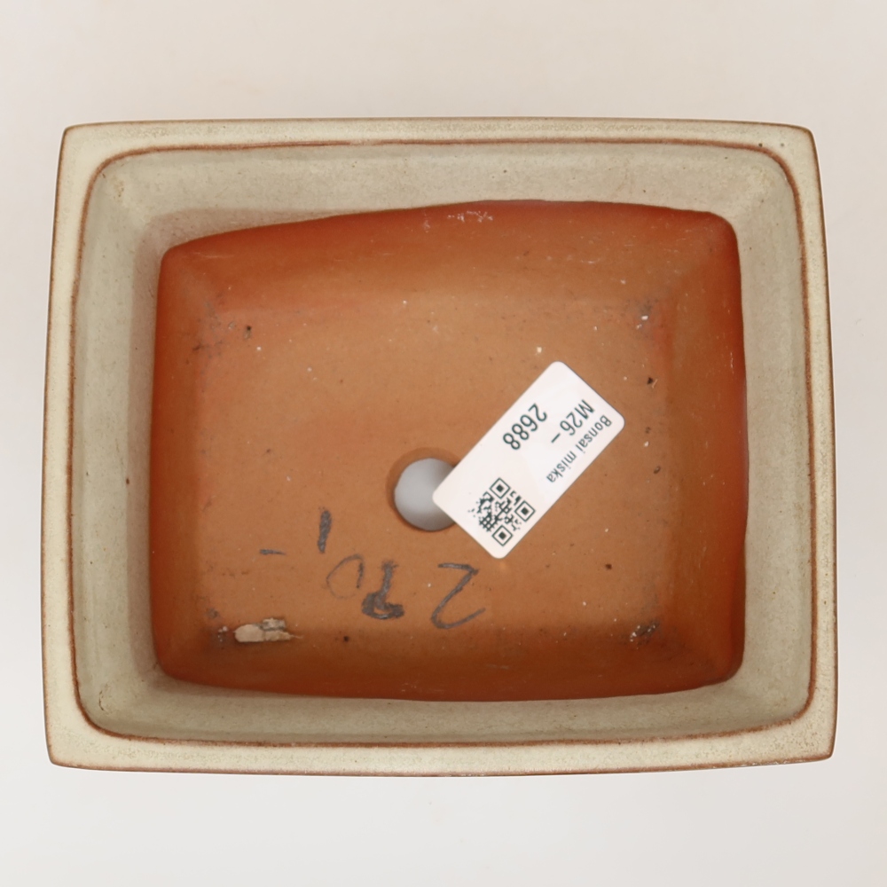 Ceramic Bowl  14.5 x 12.5 x 7 cm, beige