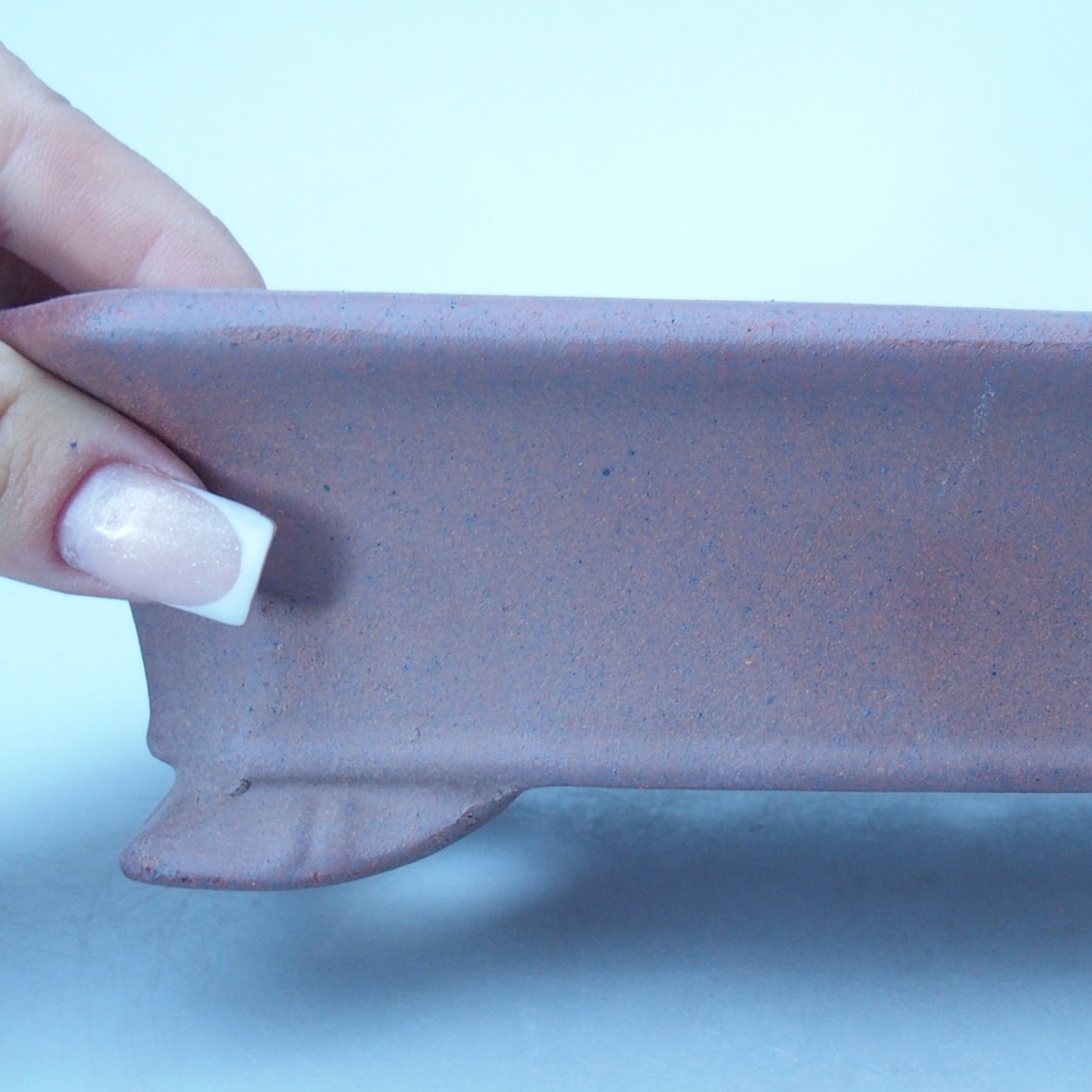Bowl 21 x 15 x 5,5 cm brown