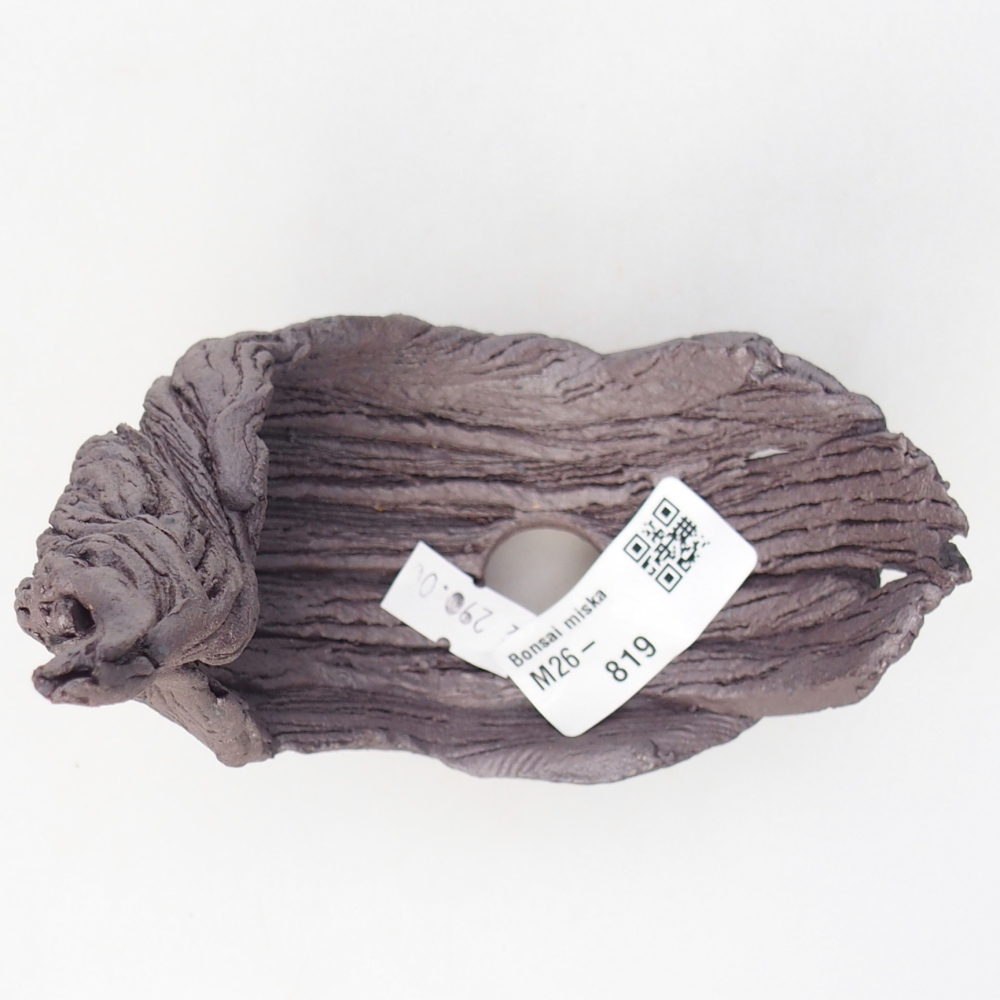 Ceramic Shell 11 x 6,5 x 14,5 cm , metallic colour