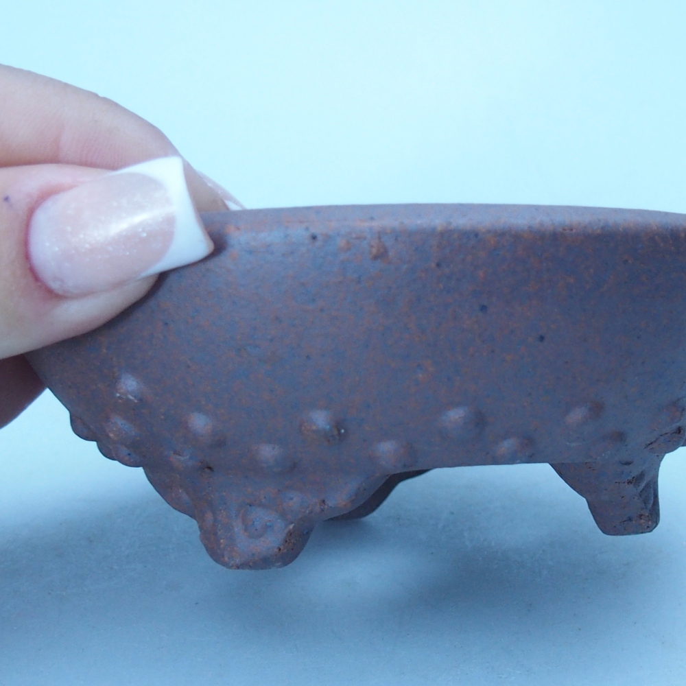 Bowl 11 x 11 x 4 cm brown