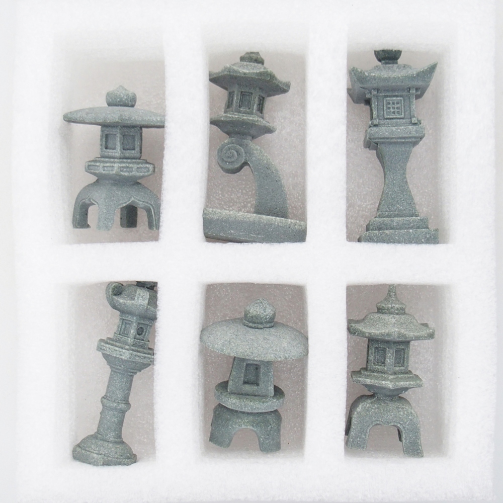 Metal figure 6 pcs