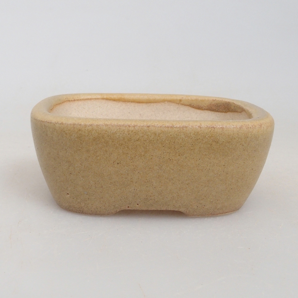 Mini bonsai bowl 5,5 x 4 x 2 cm, color brown