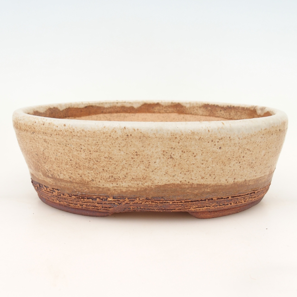 Bonsai bowl 20 x 16,5 x 6,5 cm , colour beige