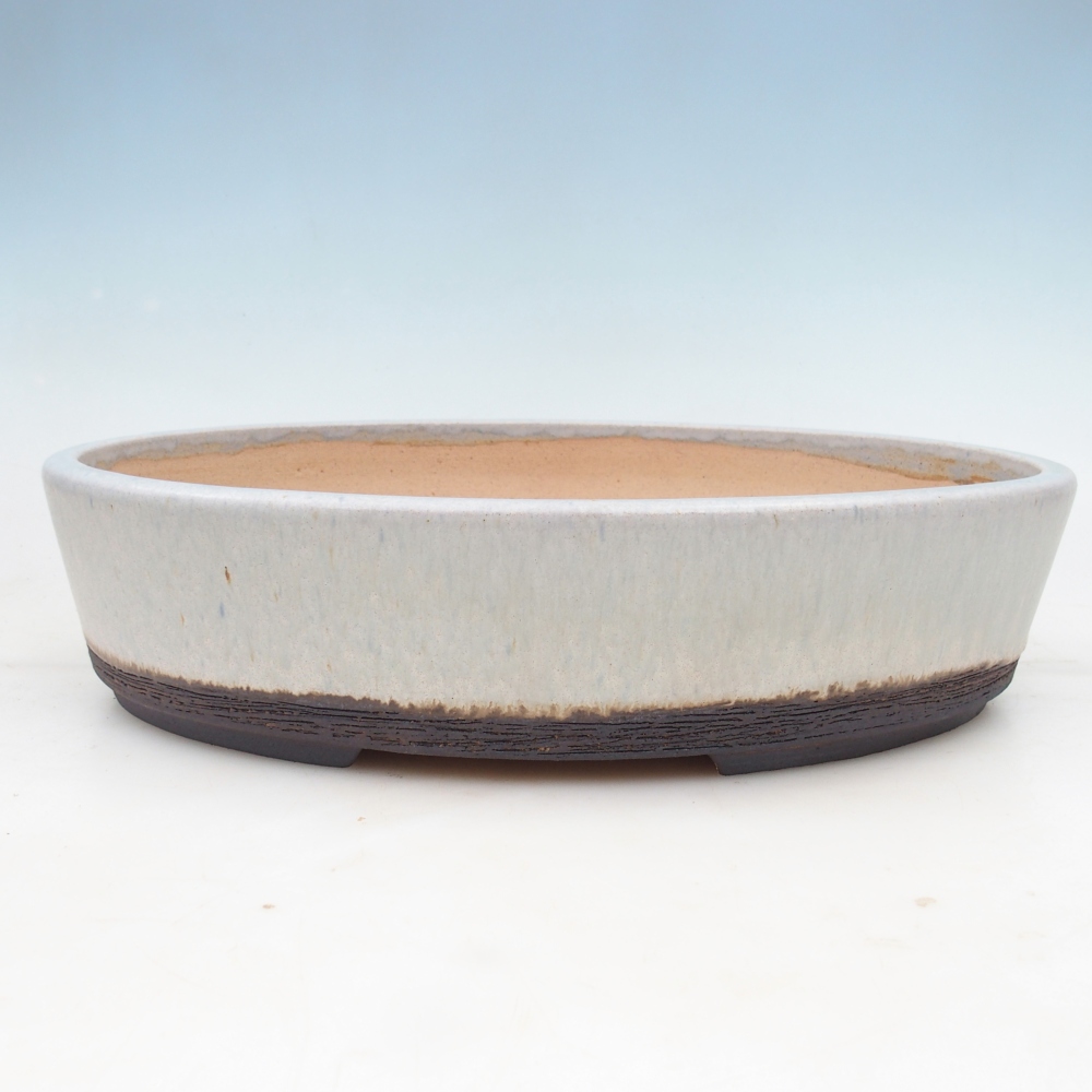 Bonsai bowl 38,5 x 31 x 8,5 cm , colour beige
