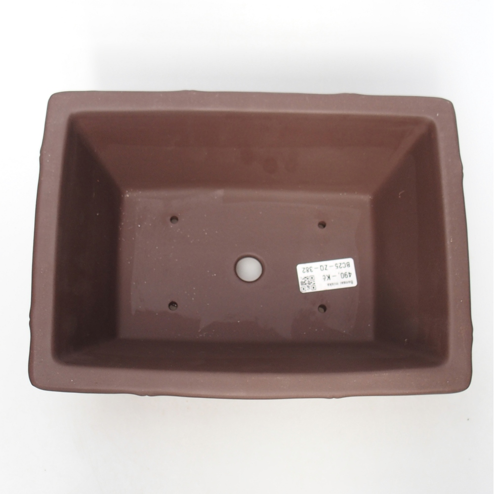 Bowl 26 x 18,5 x 10 cm brown