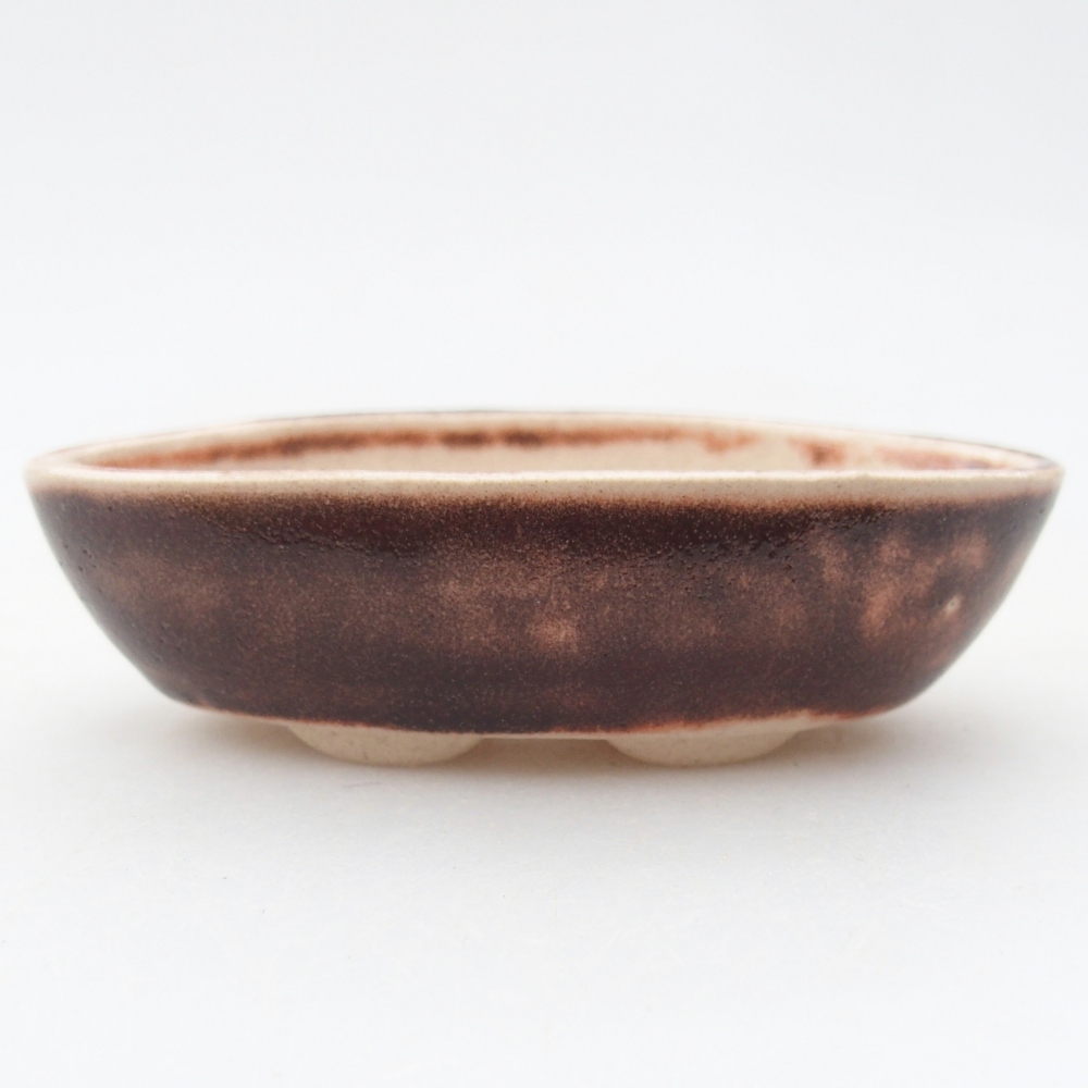 Mini bonsai bowl 7 x 3,5 x 2 cm, brown
