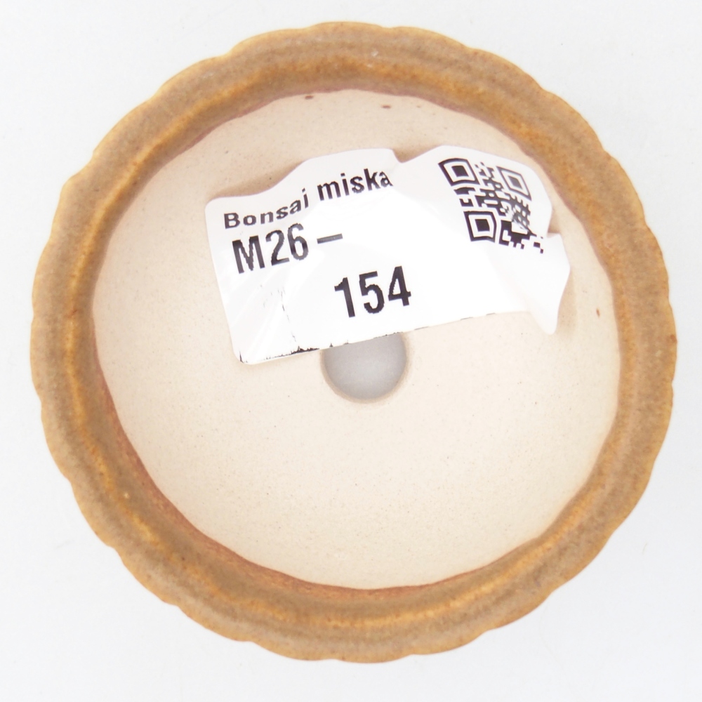Mini bonsai bowl 5,5 x 5,5 x 3 cm, brown
