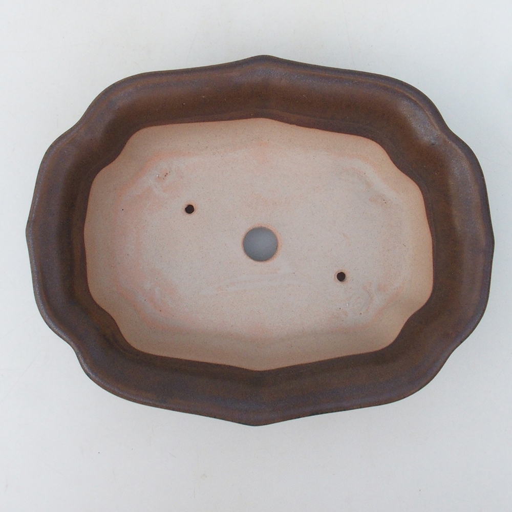 Bonsai bowl H51 - 18 x 14 x 5 cm. - blue