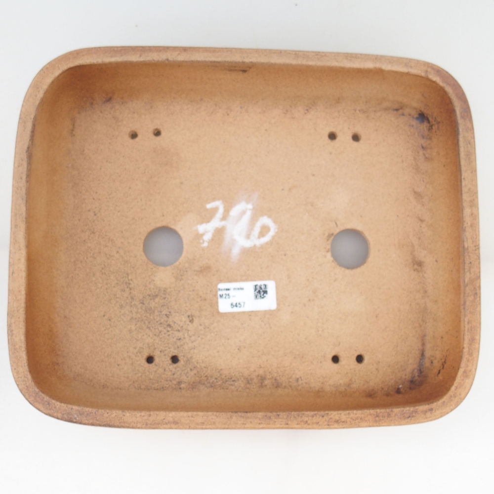 Bonsai bowl 30 x 24 x 7 cm , colour brown