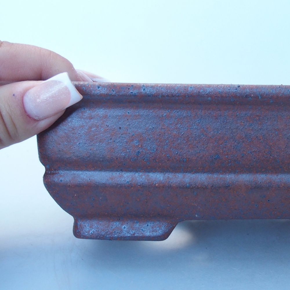 Bowl 17 x 13 x 6 cm brown