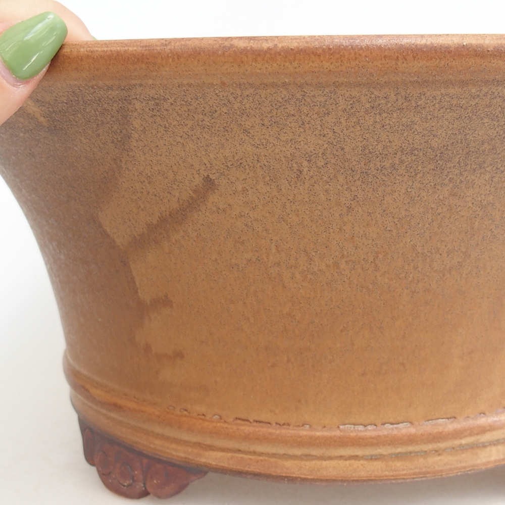 Ceramic bonsai bowl 32 x 32 x 14 cm, pink