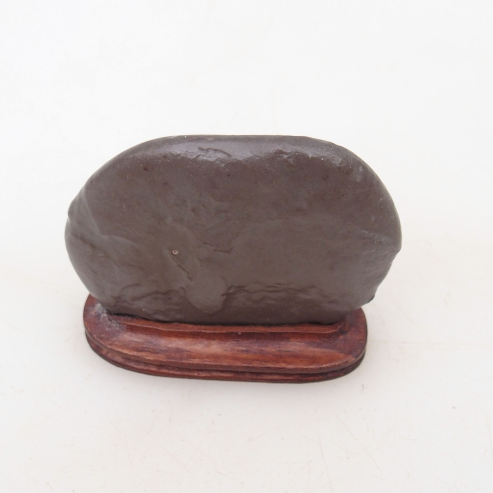 Suiseki - Stone with DAI (wooden pad)