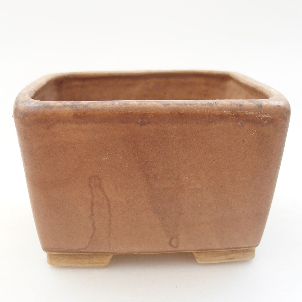 Ceramic bonsai bowl 8,5 x 8,5 x 5,5 cm, color pink