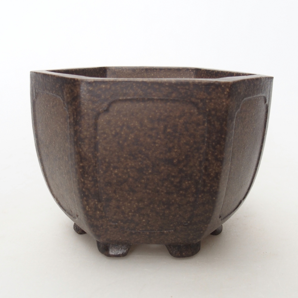 Bowl 10,5 x 9,5 x 7,5 cm brown ochre