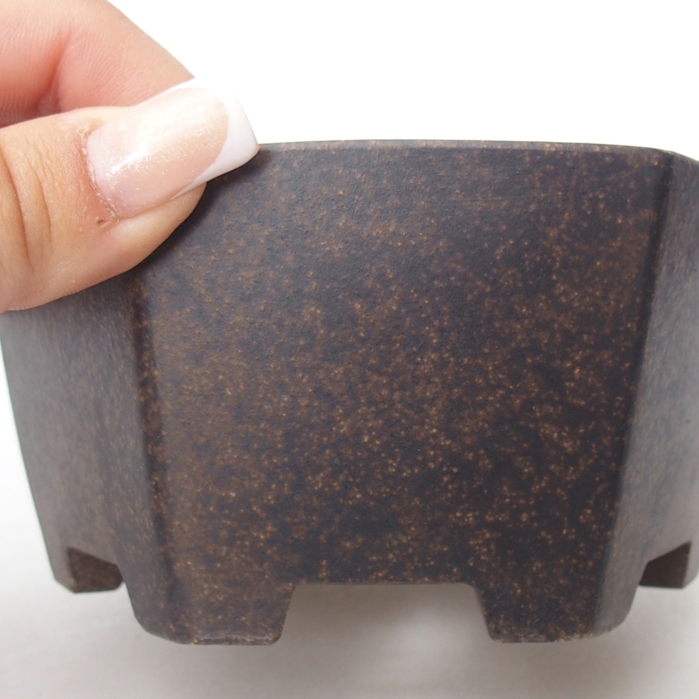Bowl 13 x 11,5 x 6 cm brown ochre