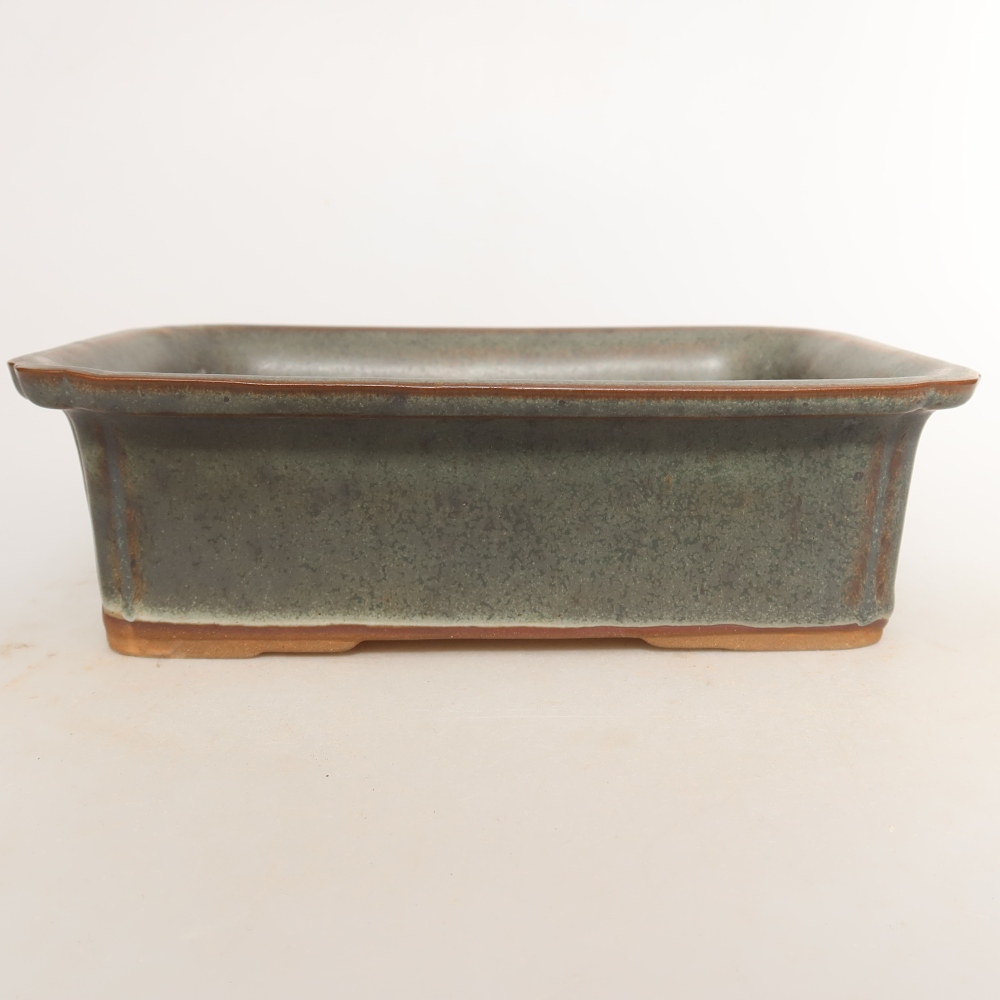 Ceramic Bowl, 20 x 15.5 x 5.5 cm, brown