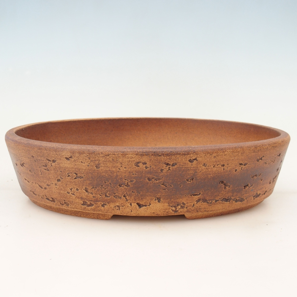 Bonsai bowl 32 x 25 x 7,5 cm , colour brown