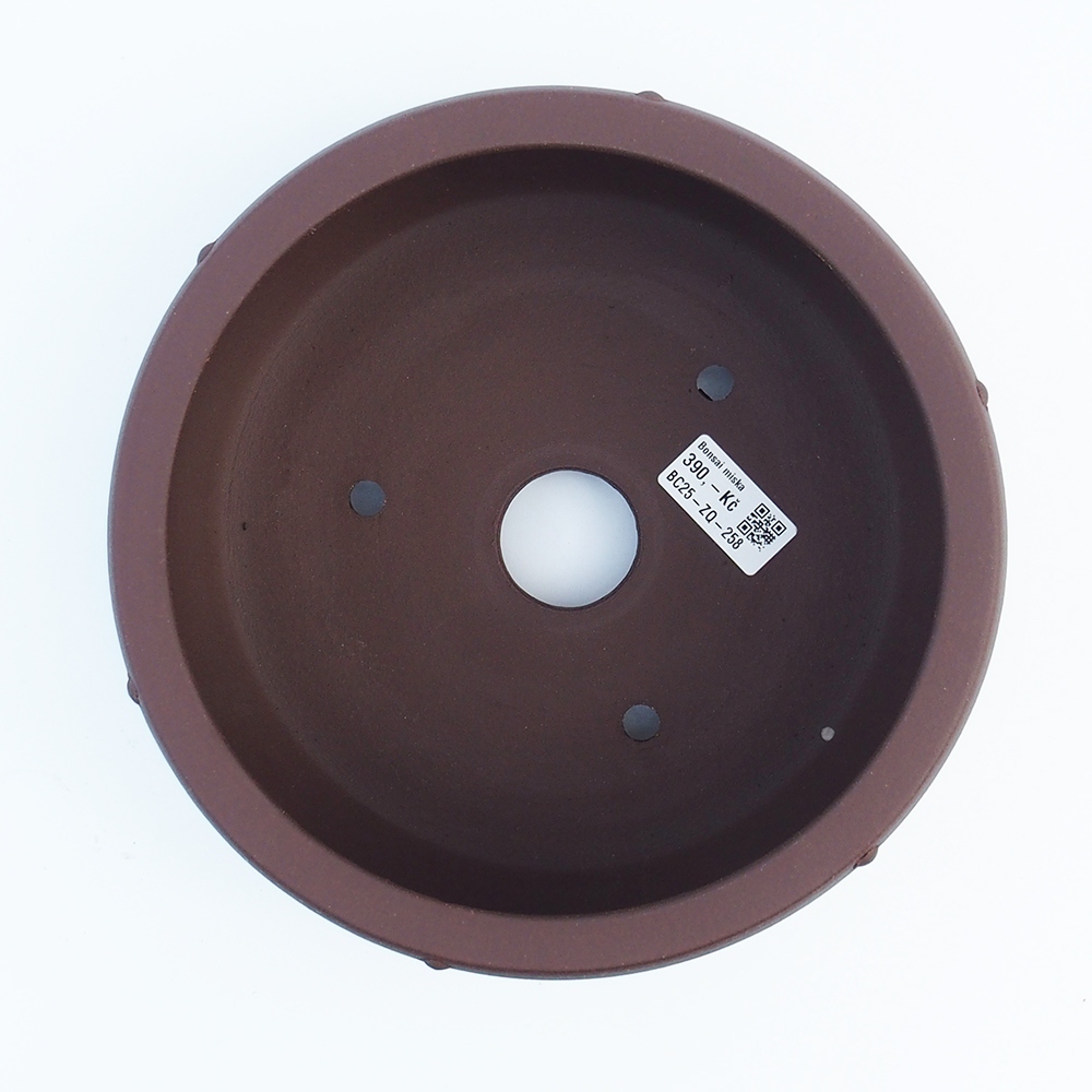 Bowl 24 x 24 x 10,5 cm brown