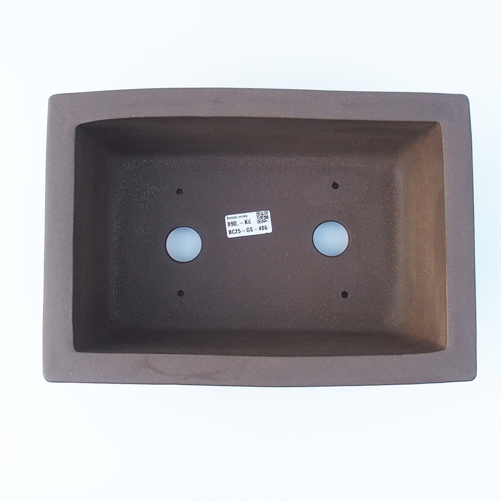 Bowl 33 x 23 x 12,5 cm brown