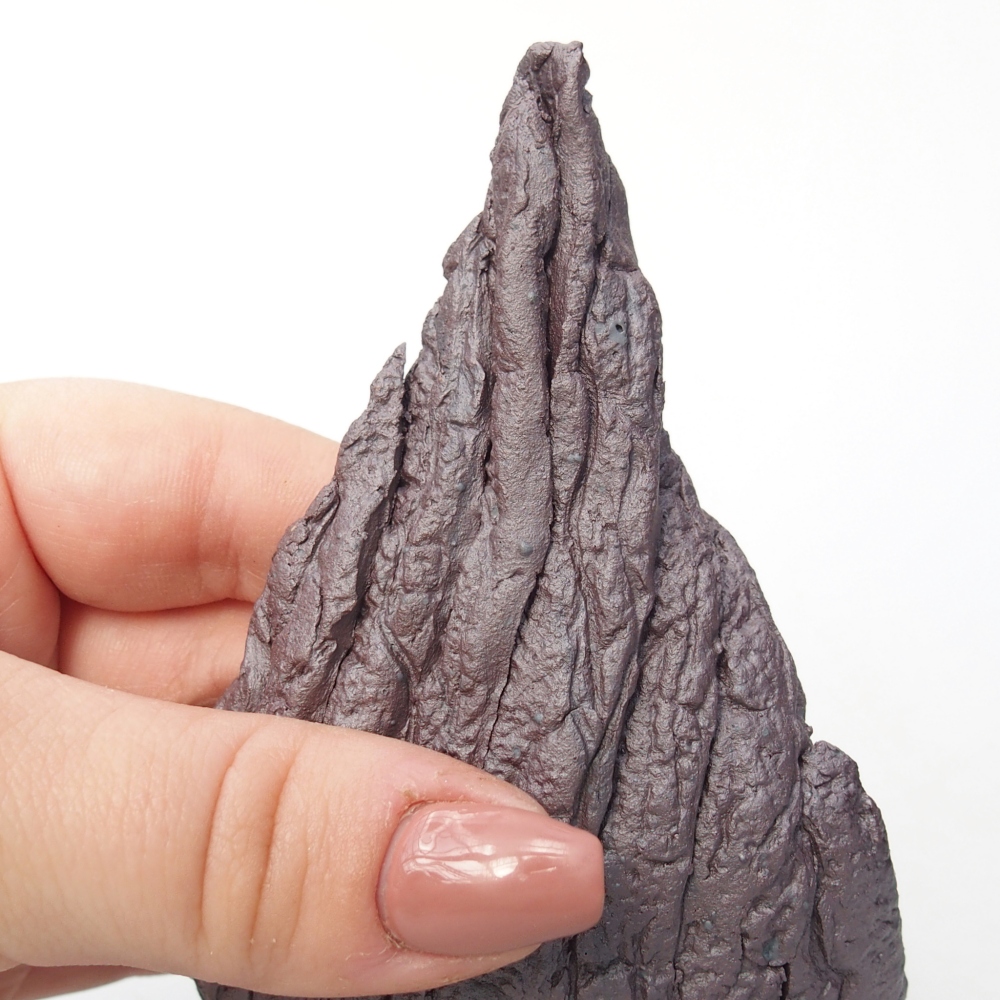 Ceramic Shell 9,5 x 8 x 11,5 cm , metallic colour