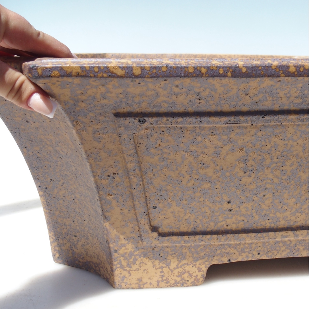 Bowl 52 x 52 x 18 cm brown - PERSONAL COLLECTION OR PALLET TRANSPORT ONLY