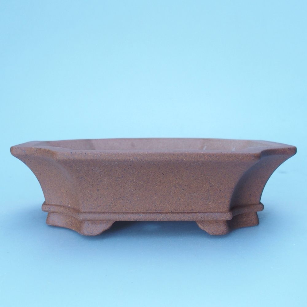 Bowl 15 x 12 x 4 cm brown