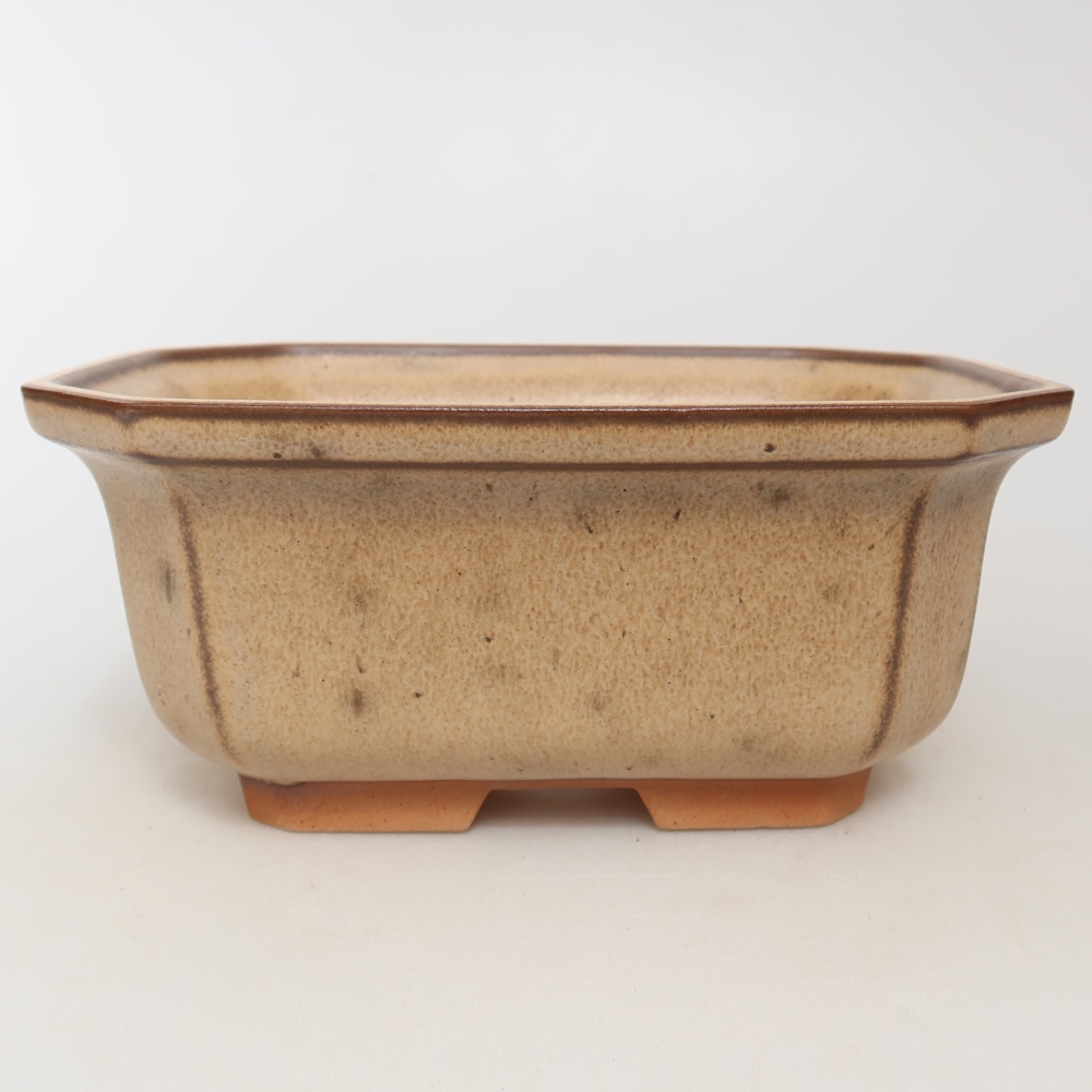 Ceramic Bowl  15 x 12 x 7 cm, beige