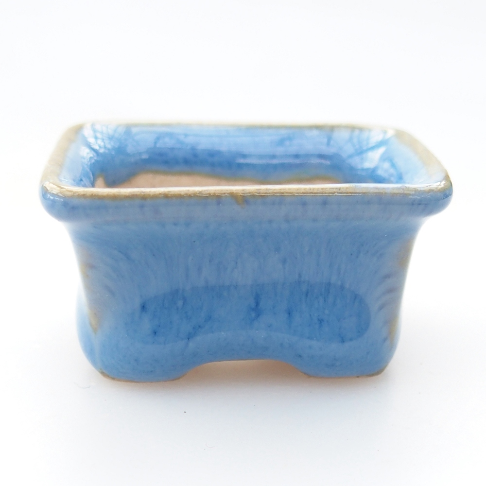 Mini bonsai bowl 3 x 2,5 x 2 cm, colour blue